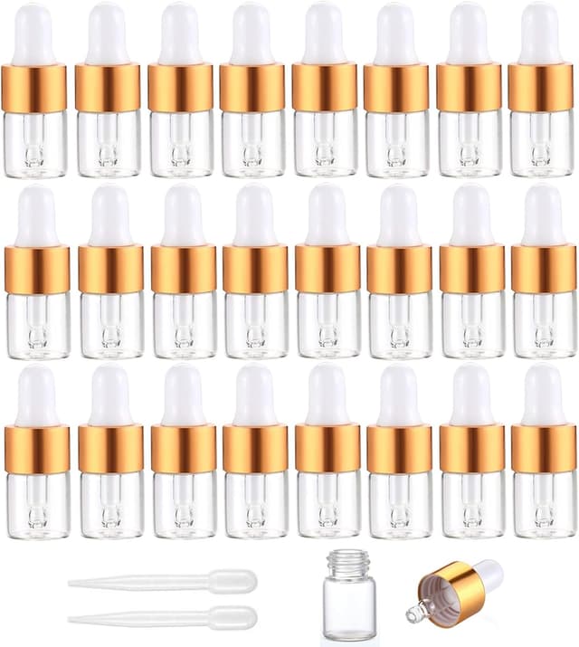 Imagen de Apstaqeoo 2ml Glass Sample Dropper Bottles 24Pcs en OfertitasTOP