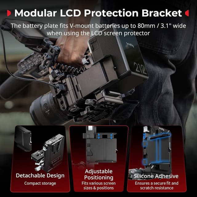 Thumbnail 2 de SMALLRIG 5227 Plaque V multifonction 65 W