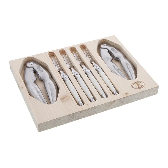 Imagen de Laguiole Set de 6 piezas para el marisco 🎣 en OfertitasTOP