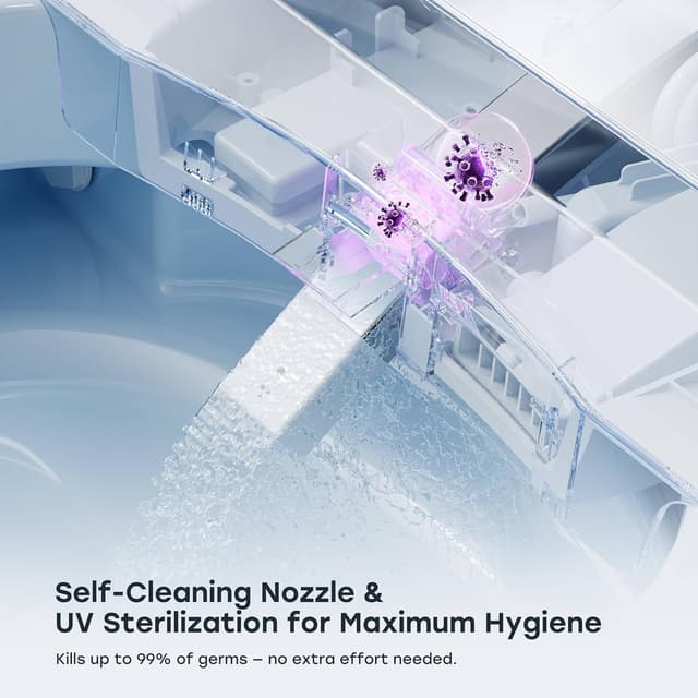 Detalle de HOROW T38P smart bidet toilet 1000g MaP