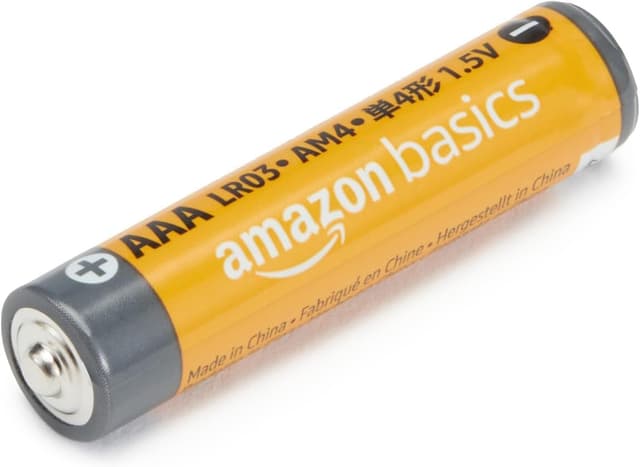 Detalle de Amazon Basics AAA alkaline batteries 36 pack