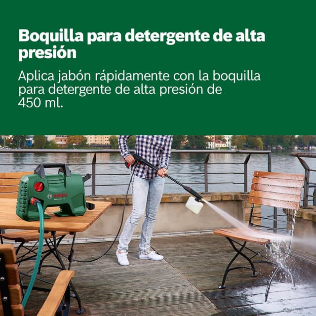 Detalle 2 de Bosch EasyAquatak 120 hidrolimpiadora 120 bar