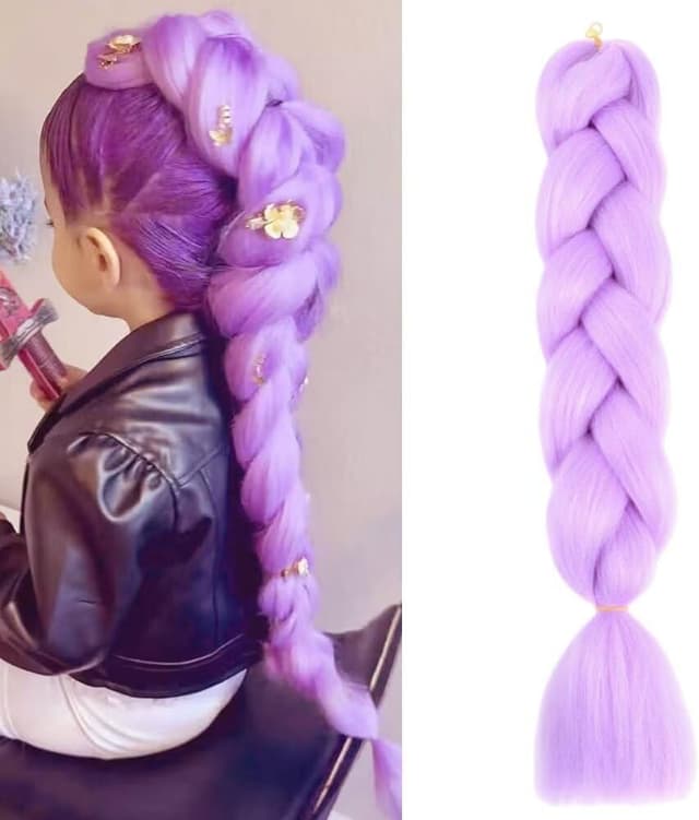 Thumbnail 6 de jooceebaby Extension treccine viola 26 pollici