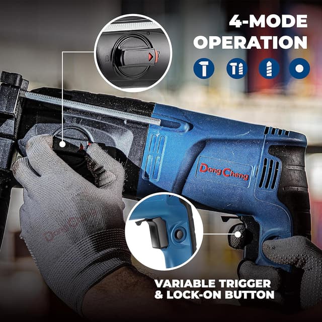 Detalle 1 de 1 Inch SDS-PLUS rotary hammer 6.7A