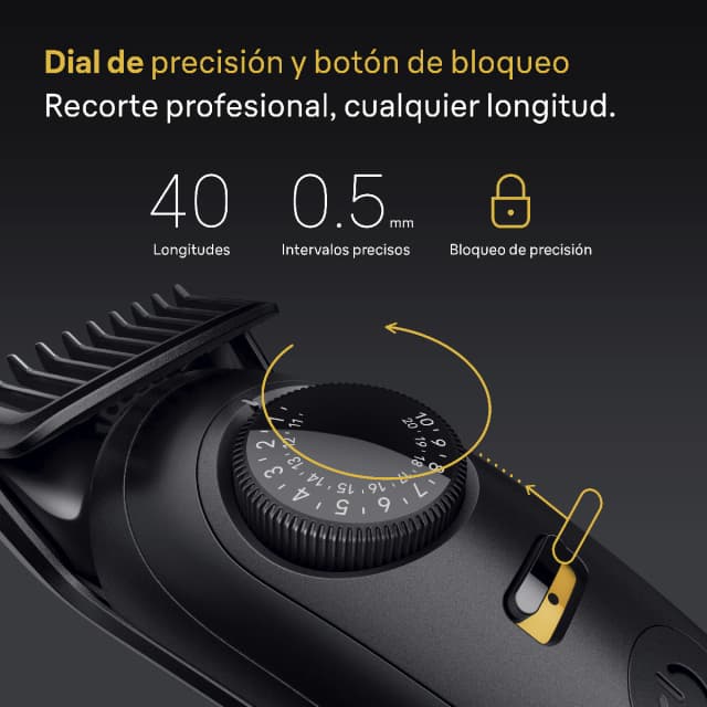 Detalle 2 de Braun Serie 5 BT5560 recortadora de barba