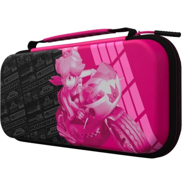 Detalle 2 de PDP Glow Grand Prix Peach Funda de viaje para Nintendo Switch