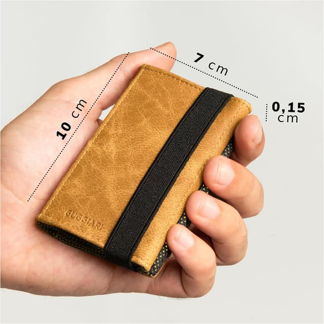 Detalle 2 de GUGGIARI Cartera hombre cuero con RFID 4 ranuras