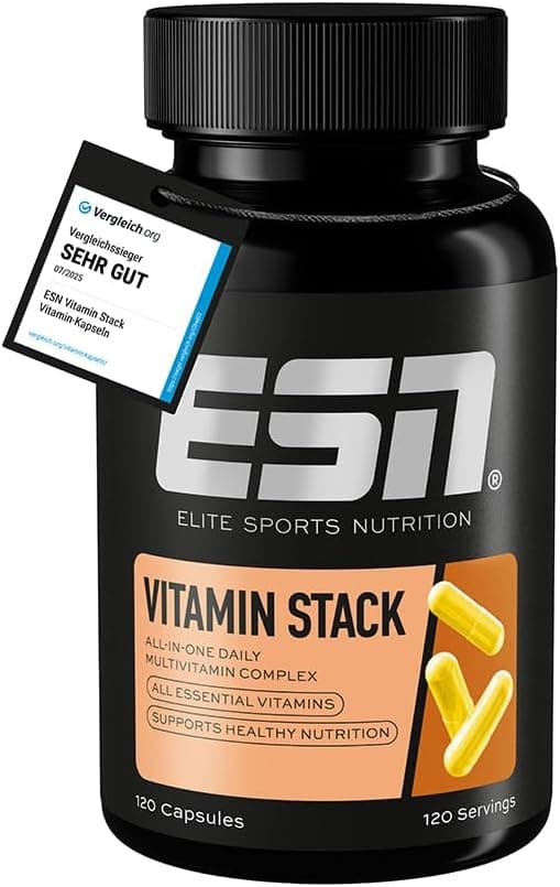 Detalle de ESN Vitamin Stack Multivitamin 120 Kapseln