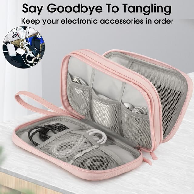 Thumbnail 5 de Arae PU Leather Travel Electronic Organizer 8.3"