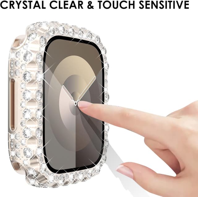Thumbnail 4 de Fullife 2 in 1 Waterproof Bling Case for Apple Watch 46mm