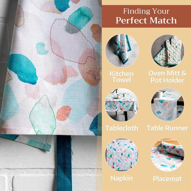 Detalle 2 de Schürze 100% Baumwolle mit verstellbarem Nackenriemen