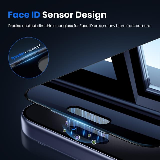 Thumbnail 4 de WSKEN iPhone 17 Pro Max privacy screen protector 2 pack