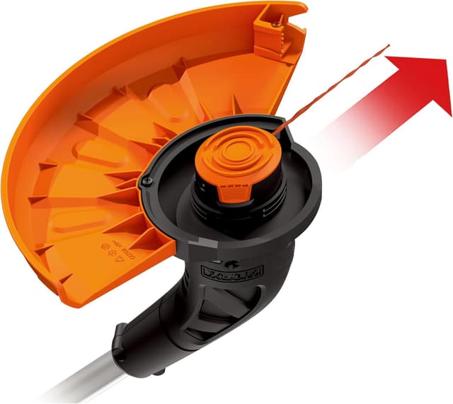 Detalle de WORX WA0004 : lot de 2 bobines de rechange pour débroussailleuse sans fil (WG154E, WG157E, WG163E, WG169E)