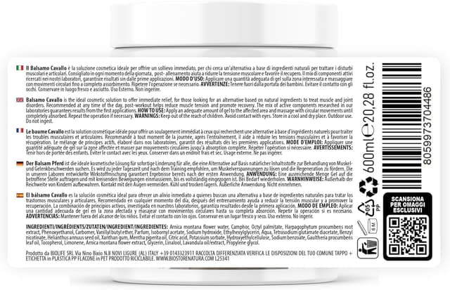 Thumbnail 6 de Balsamo Cavallo Riscaldante muscoli 600 ml