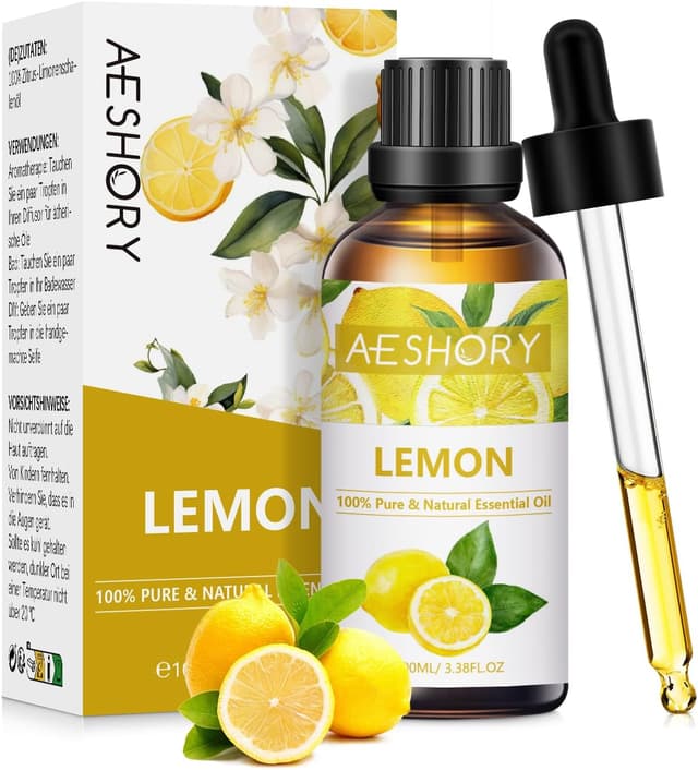 Detalle de AESHORY Lemon essential oil 100ml
