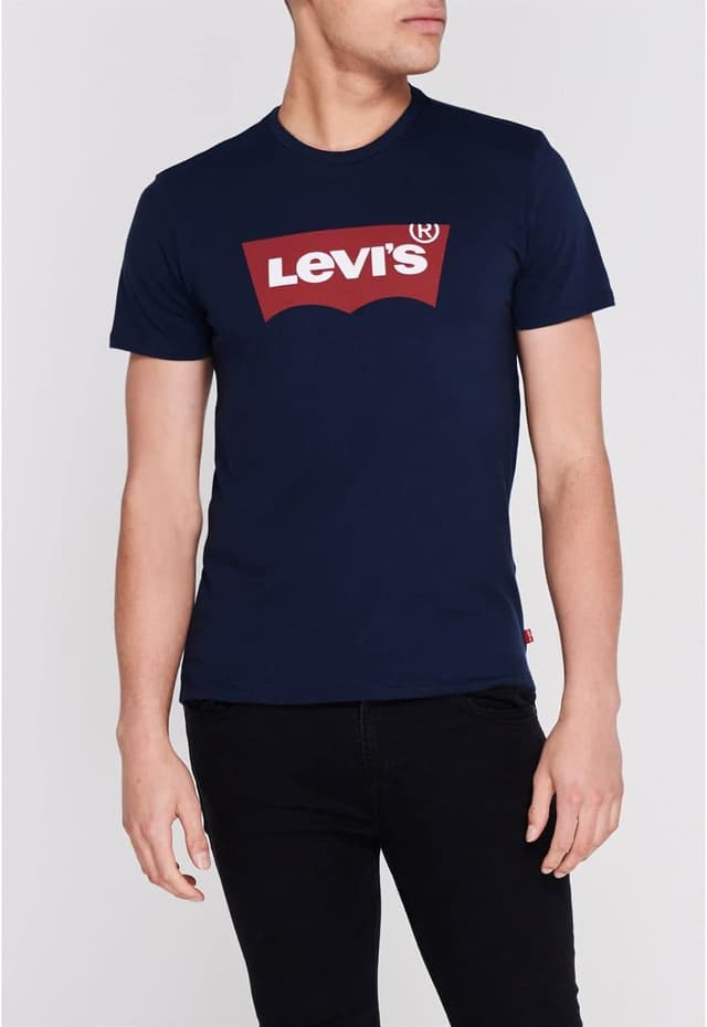 Detalle 2 de Levi's Graphic Set-in Neck Homme T-shirt Dress Blues (S)