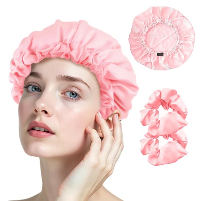 Imagen de Seidenhaube zum Schlafen 2 Stück für lange Haare 🎀 en OfertitasTOP