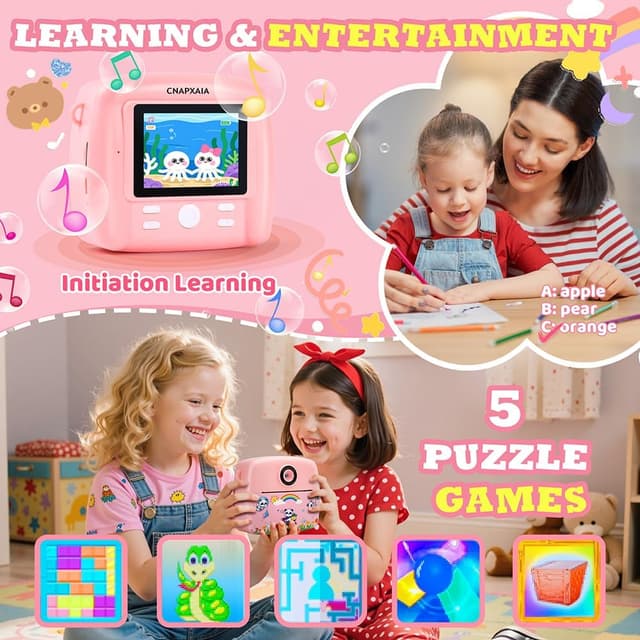 Thumbnail 4 de CNAPXAIA Camara Fotos Infantil 2,4"