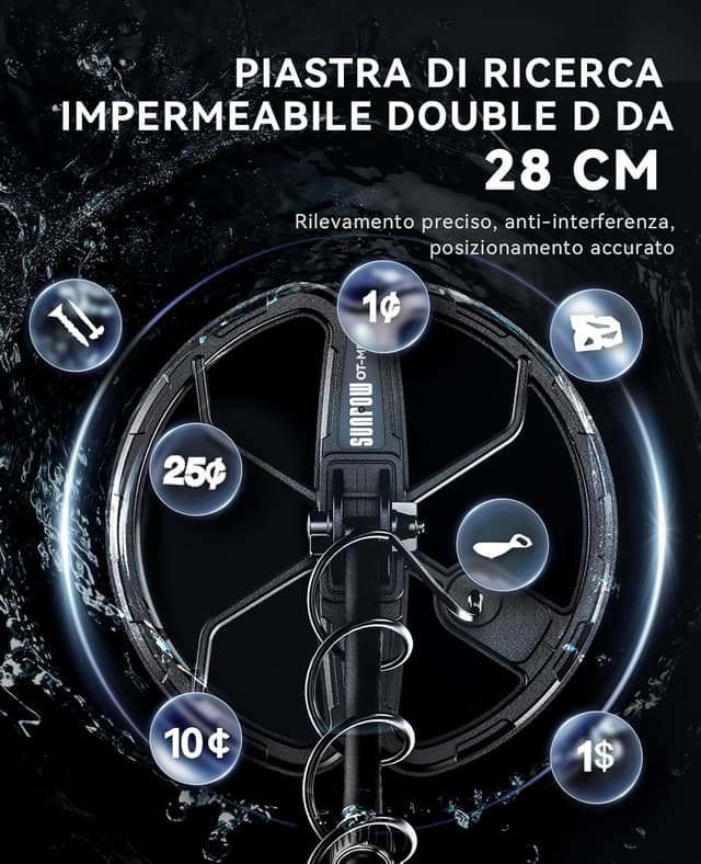 Thumbnail 2 de SUNPOW OTMD15 Metal Detector 2500 mAh