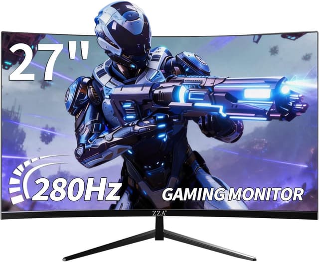 Thumbnail 1 de ZZA 27 Inch Curved Monitor 280Hz