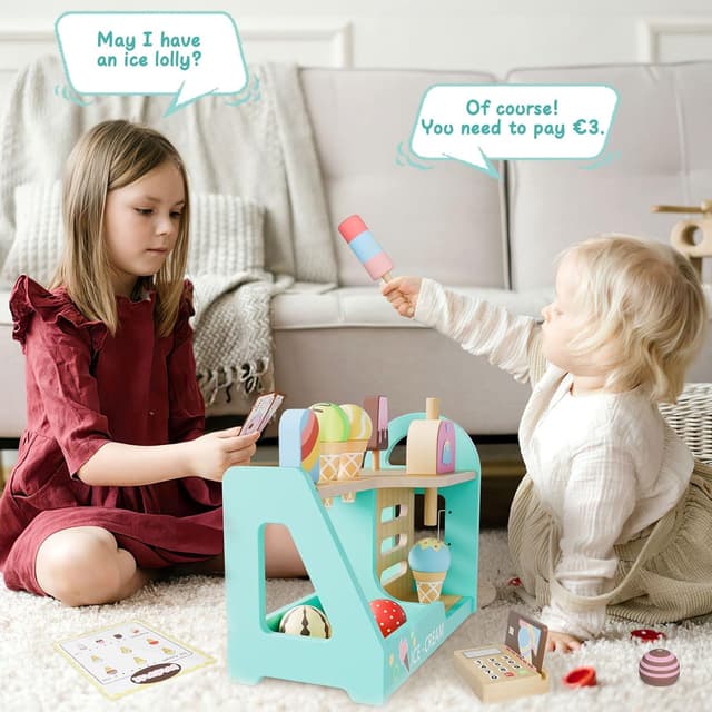 Thumbnail 6 de Gelateria in legno per bambini Giochi Montessori