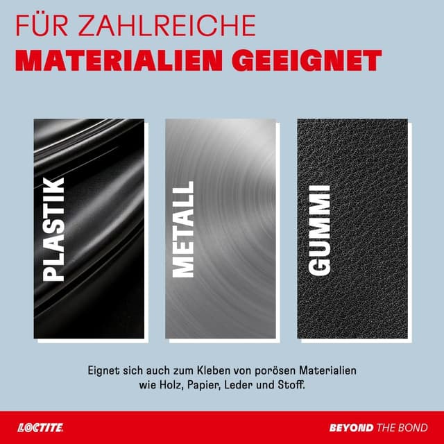 Detalle 2 de LOCTITE 3090 2K-Spaltfüllender Kleber (Gel, 1x11 g) für schnelle Reparaturen