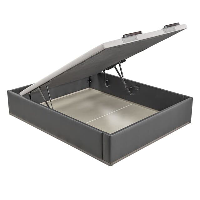 Detalle de Lattoflex Canapé abatible en polipiel Box Dekor MDF