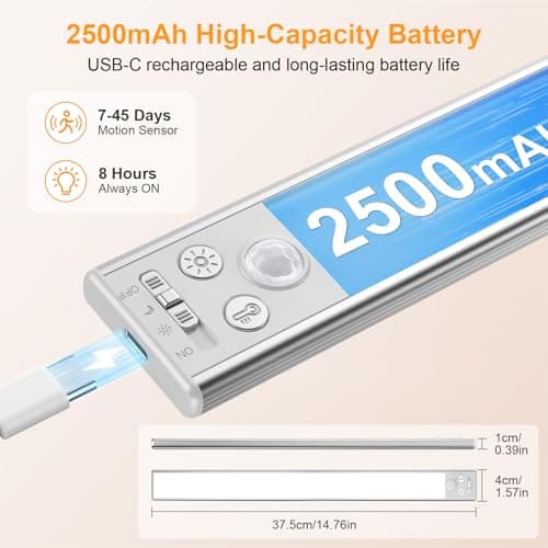 Thumbnail 7 de Gritin Gritin 37.5 cm luz de armario LED