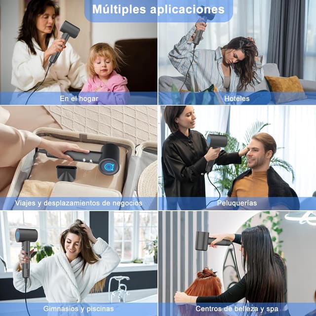 Thumbnail 4 de Secador Pelo Supersónico 200M RPM 1500W