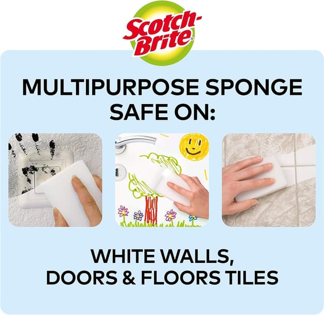 Thumbnail 5 de Scotch-Brite Magic Easy Eraser Sponge 12 Pack