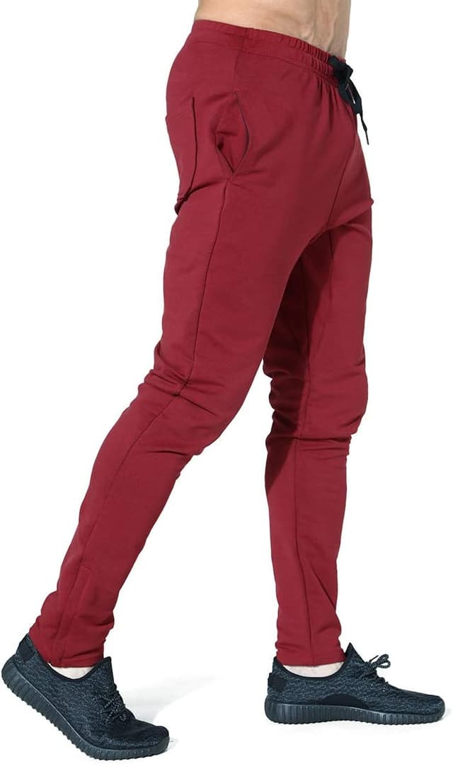 Detalle de Brokig gym joggers with hidden zip