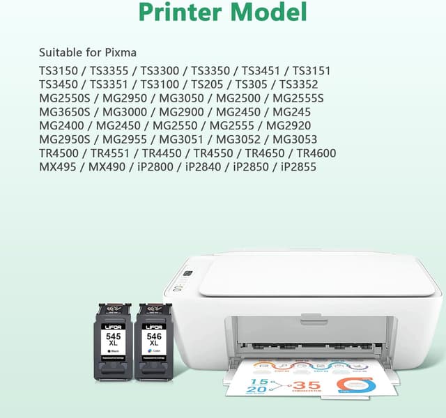 Detalle 2 de LIFOR 545XL 400-page black ink