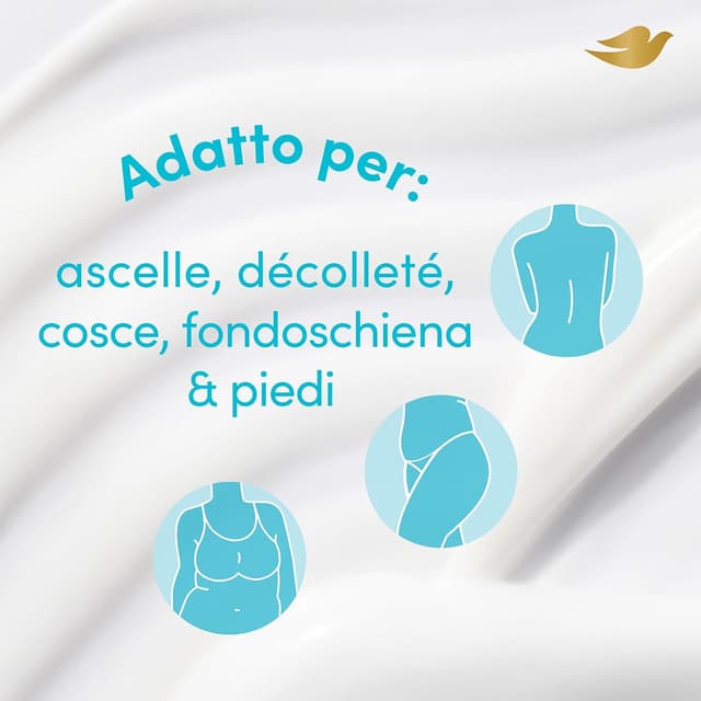 Detalle 2 de Dove Whole Body Deo spray per tutto il corpo ipoallergenico 150 ml