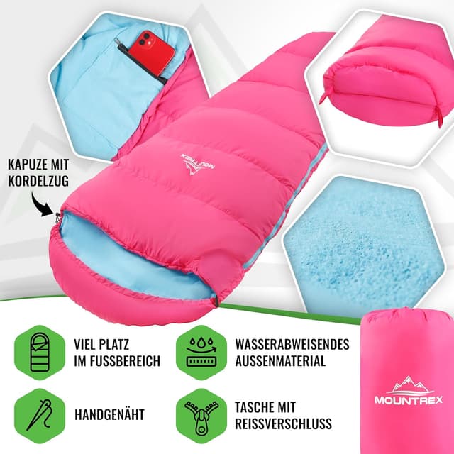 Thumbnail 2 de MOUNTREX Kinderschlafsack 5°C / 15°C