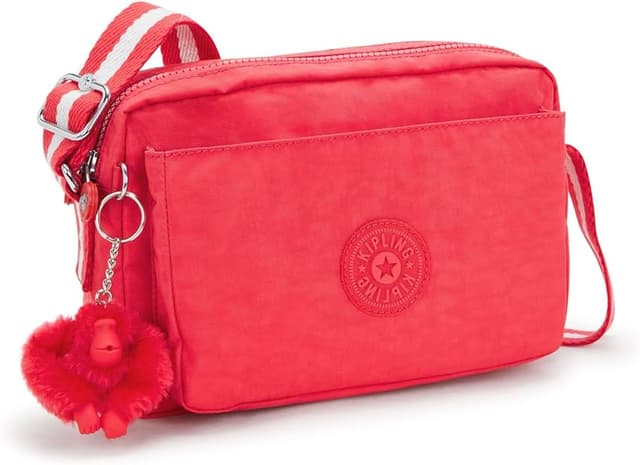 Thumbnail 4 de Kipling Abanu M Bandolera Mediana 👜 Gris