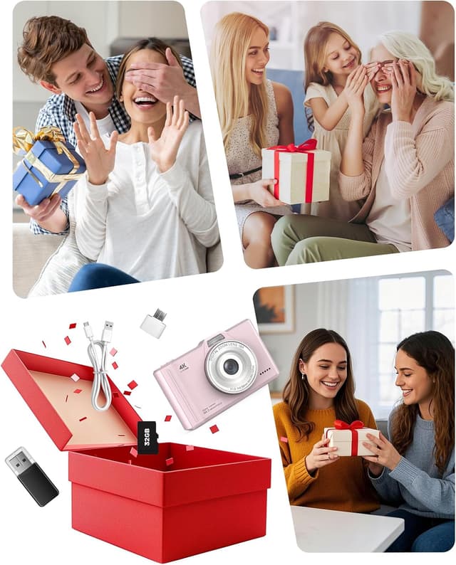 Thumbnail 5 de QIVORO 4K 64MP Compact Camera