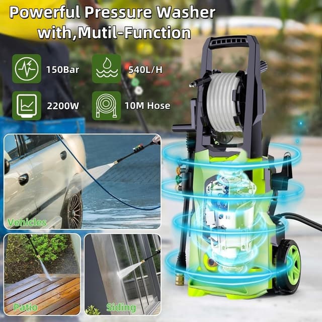 Thumbnail 1 de Pressure Washers 2200W 150Bar