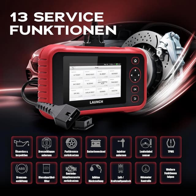 Thumbnail 4 de LAUNCH CRP129 EVO+ V3 OBD2 Diagnosegerät