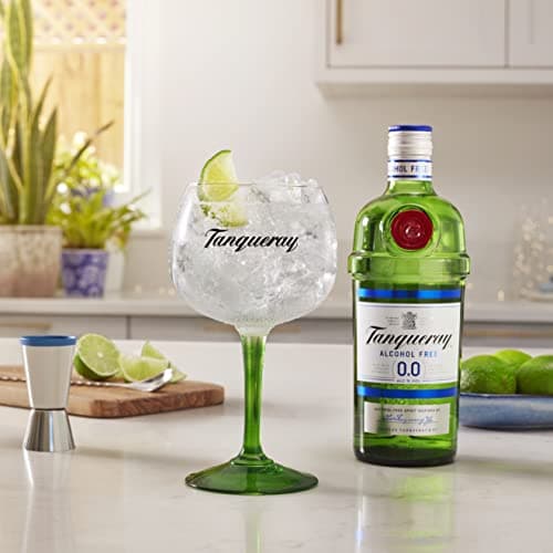 Detalle de Tanqueray 0.0 sin alcohol (700 ml): base para cócteles con el estilo London Dry