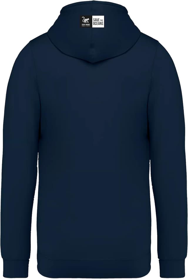 Detalle 2 de Felpa Surf Monkey con cappuccio sottile e zip ecologica in modal TENCEL (uomo/donna)