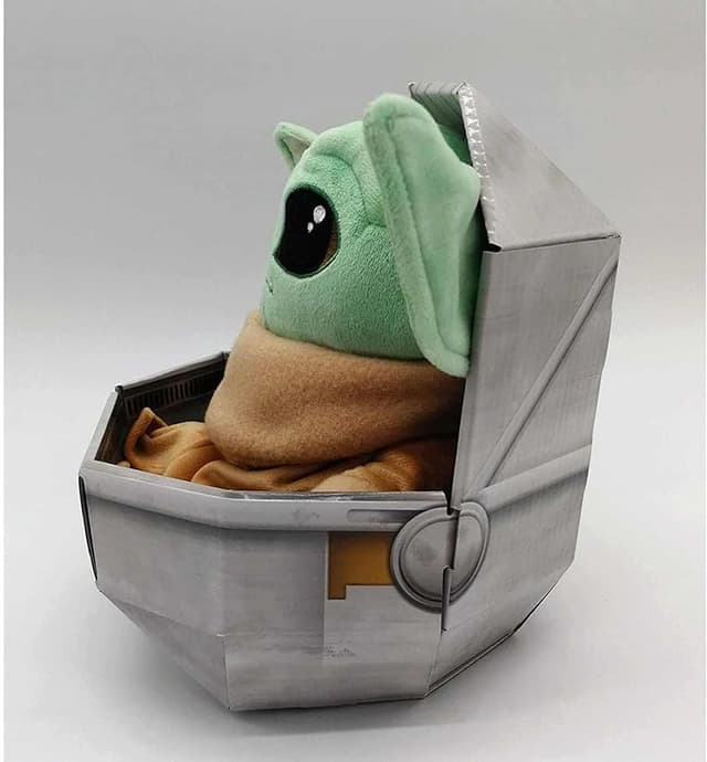 Detalle 2 de Simba Toys Peluche Baby Yoda 25 cm