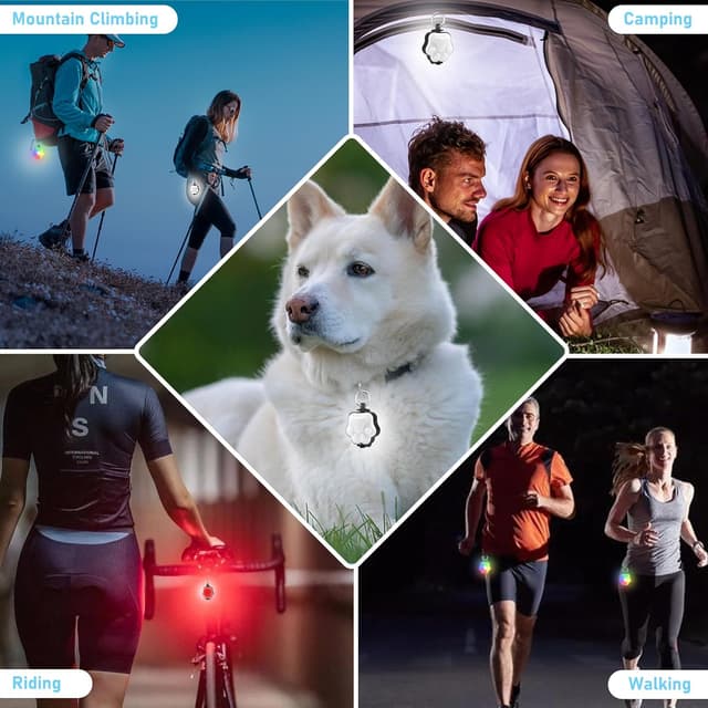 Thumbnail 6 de 4-Mode LED dog light, 2 pack USB rechargeable
