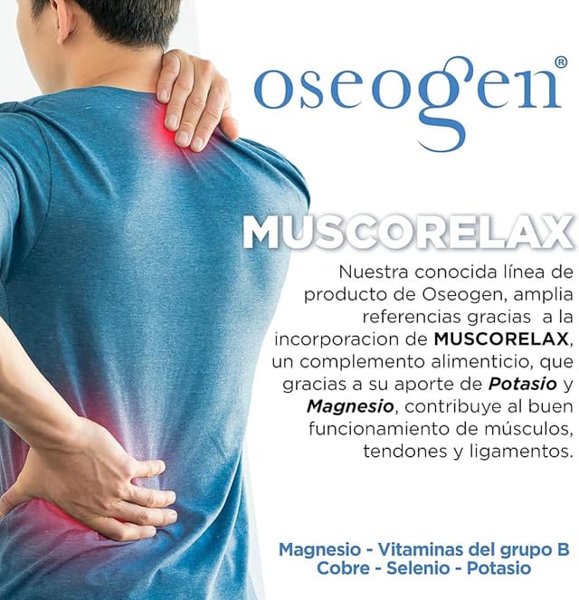 Thumbnail 1 de Drasanvi Amazon Pack Oseogen Muscorelax 60 comprimidos 2 unidades