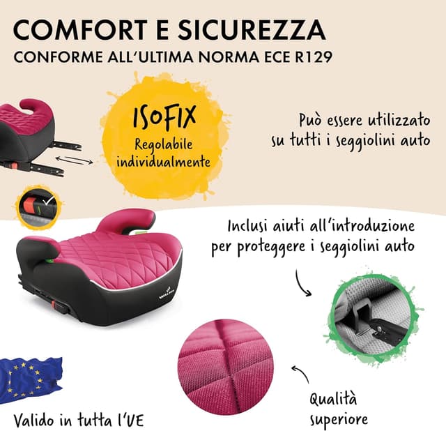 Detalle 2 de Walser Andy seggiolino auto ISOFIX 2024 ECE R129