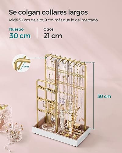 Thumbnail 6 de SONGMICS JJS021A01 Organizador Joyas