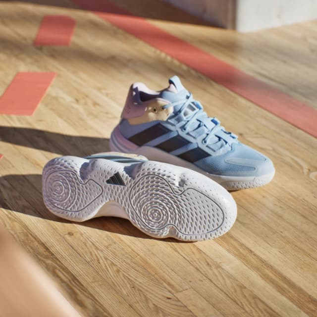 Detalle de Adidas Court Stabil para pista cubierta (azul)