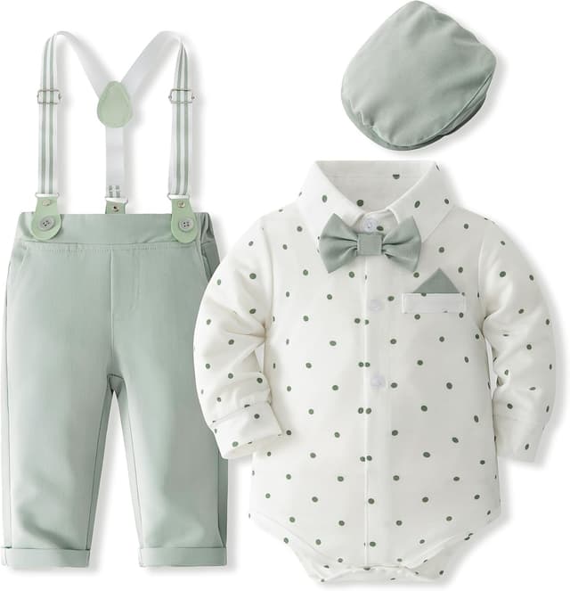 Thumbnail 2 de Fohuanky Baby Boy Formal Outfit for Wedding