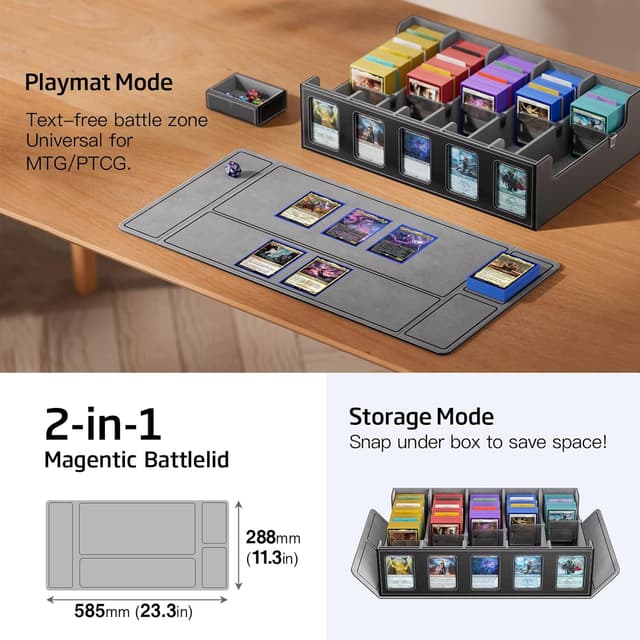 Thumbnail 5 de MORCCO Trading Card Storage Box 3900+ cards