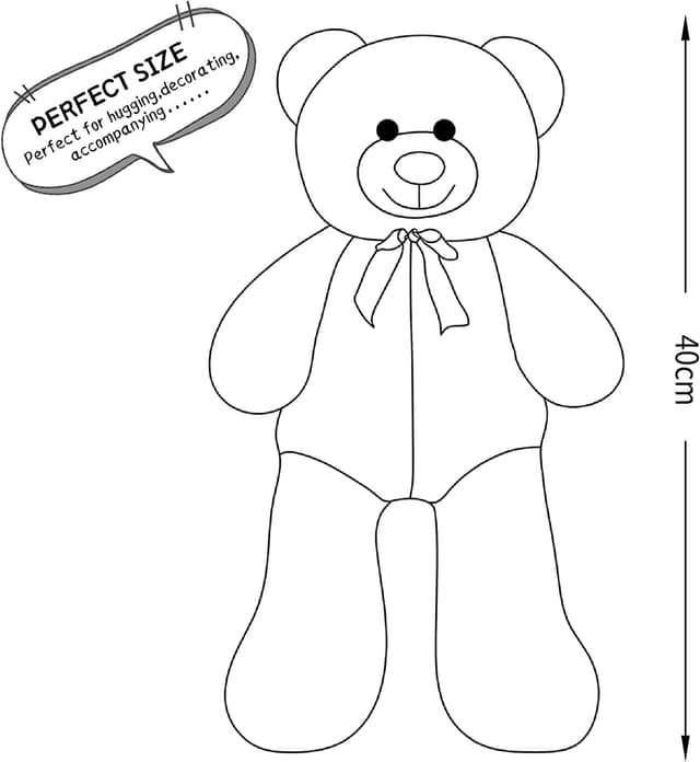 Thumbnail 5 de SNOWOLF orsacchiotto peluche 40cm