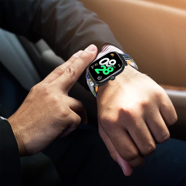 Thumbnail 6 de FYISWHO Magnetic Nylon Watch Strap for Redmi Watch 4/5 and Xiaomi Smart Band 8 Pro/9 Pro